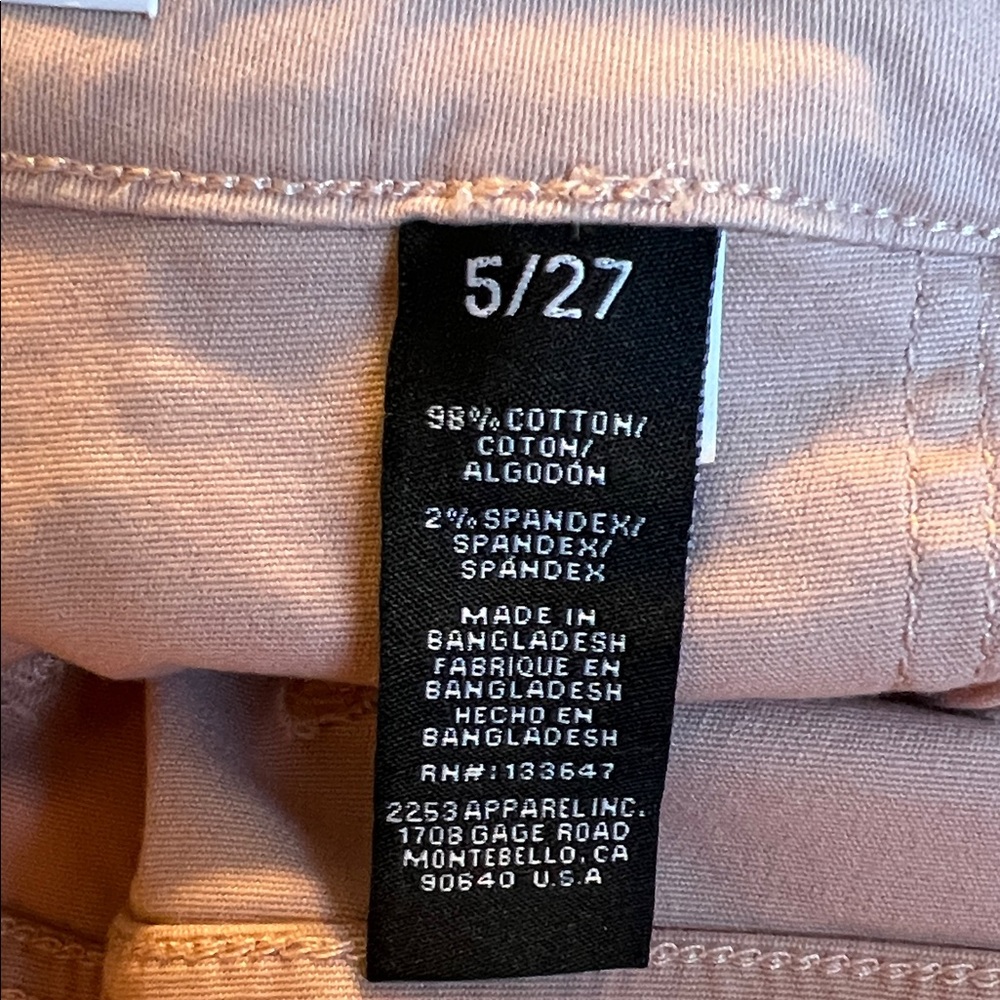 Celebrity Pink Blush Skinny Cargo Pants - Picture 6 of 6